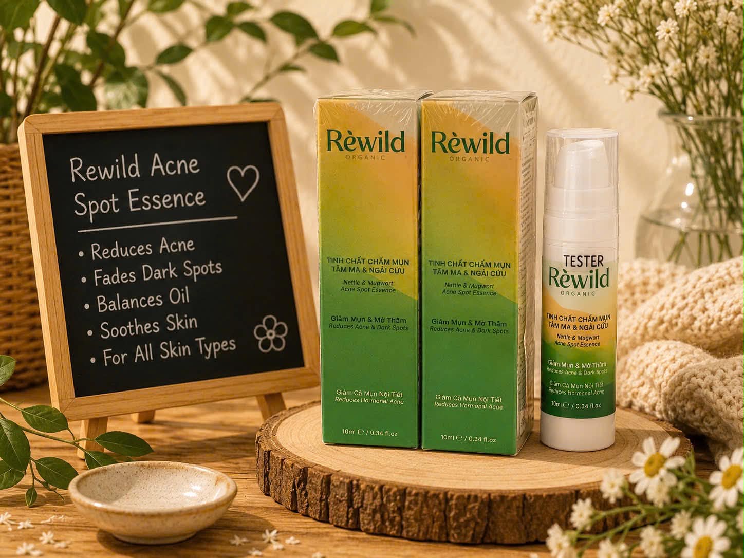 Nettle & Mugwort Acne Spot Essence - 10ml