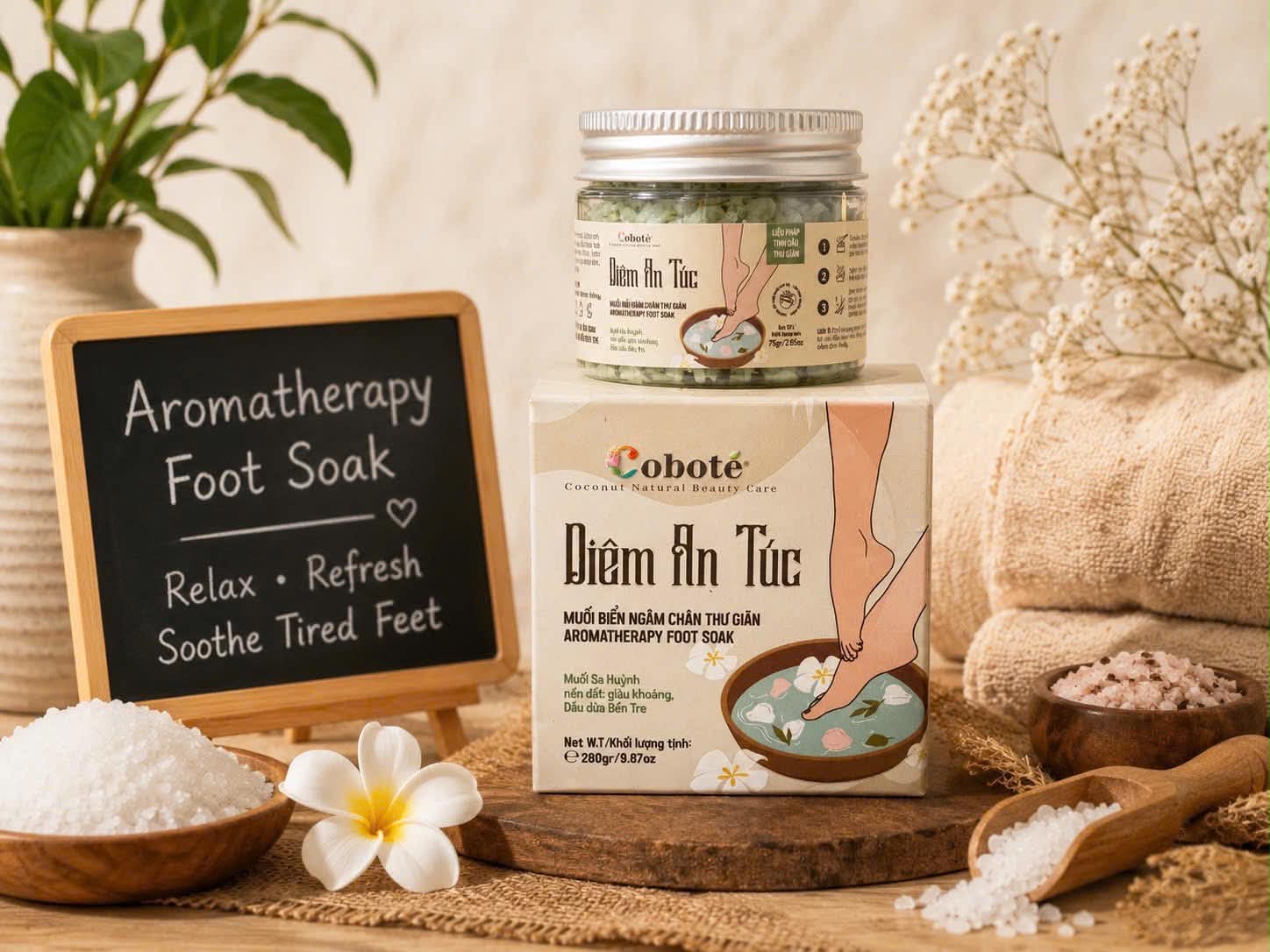 Aromatherapy Foot Soak