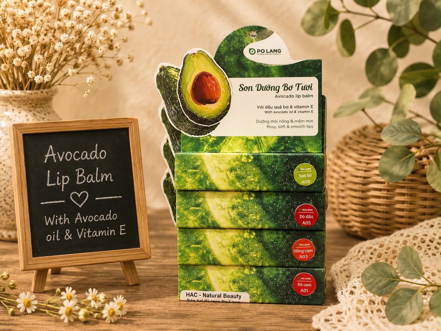 Pơ Lang Avocado Lip Care