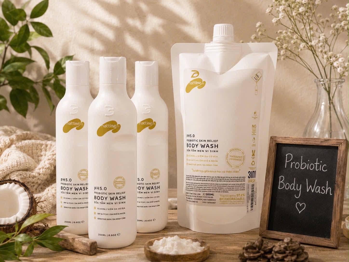 Li Nattime Probiotic Hair & Body Care 250ML