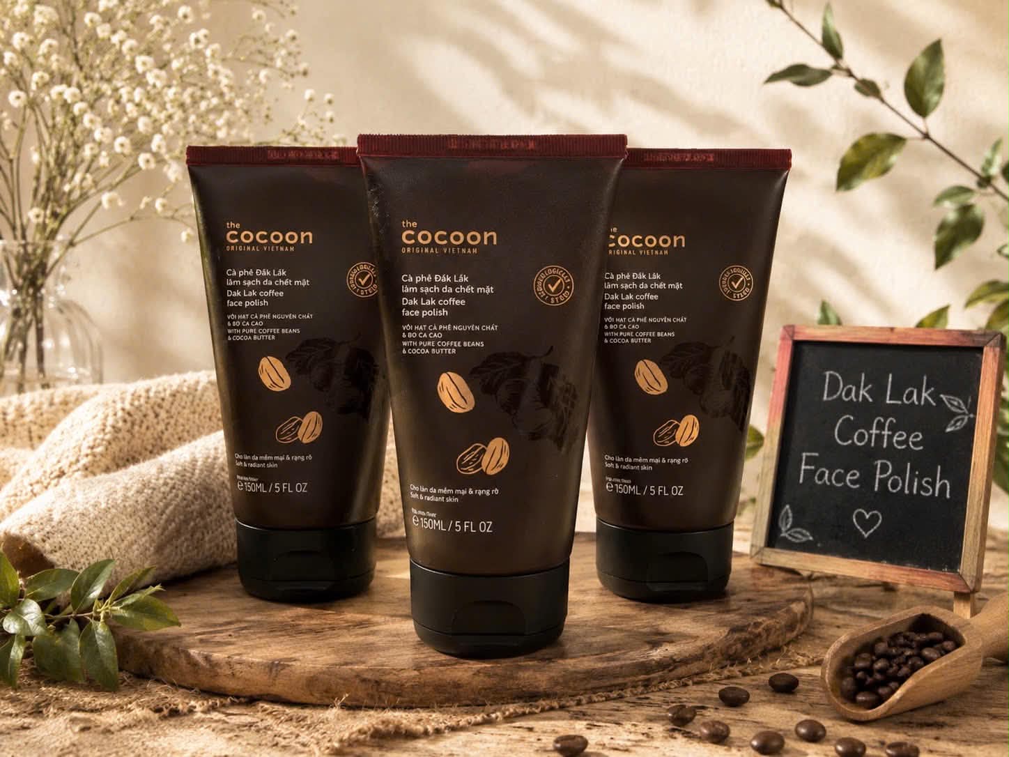 Coffee facial scrup remove death skin - 150ml