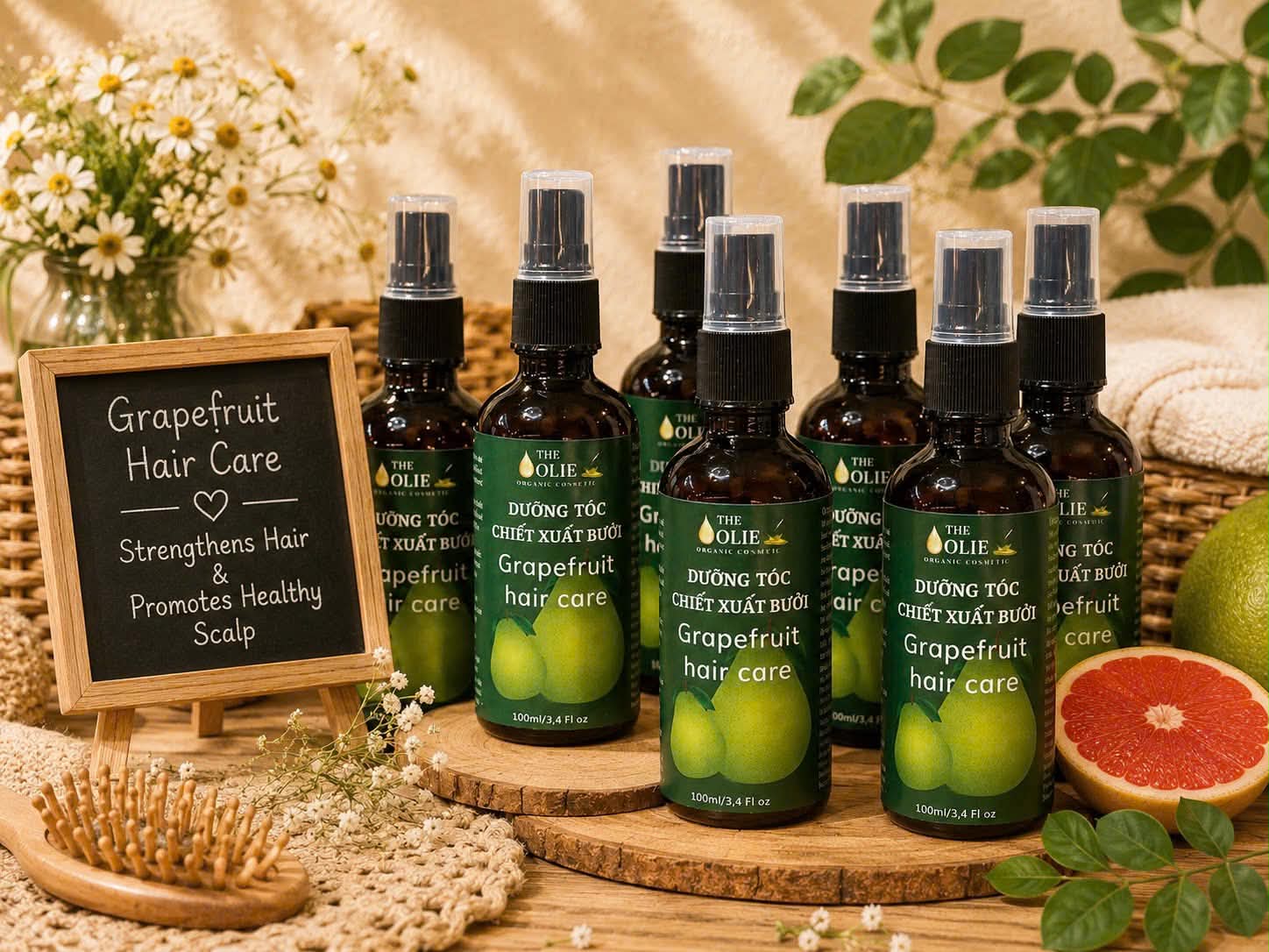 Olie Grapefruit Hair Conditioning Spray
